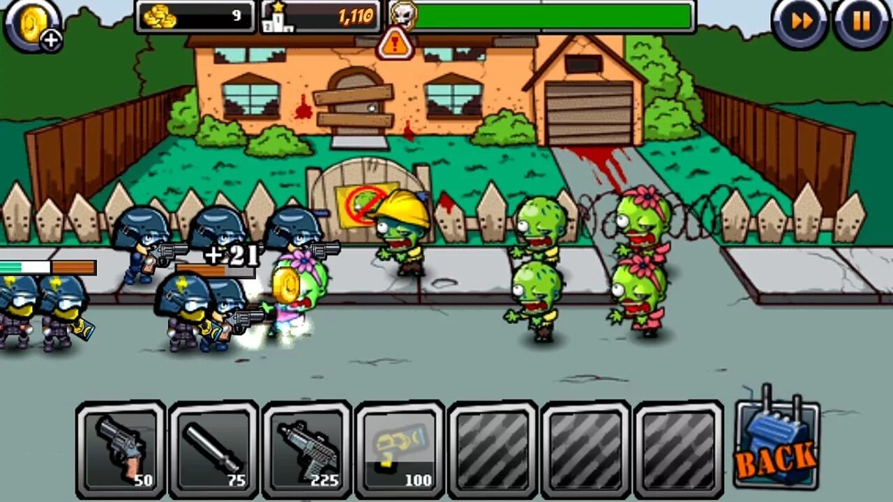 SWAT Zombie игра 2d. Сват против зомби