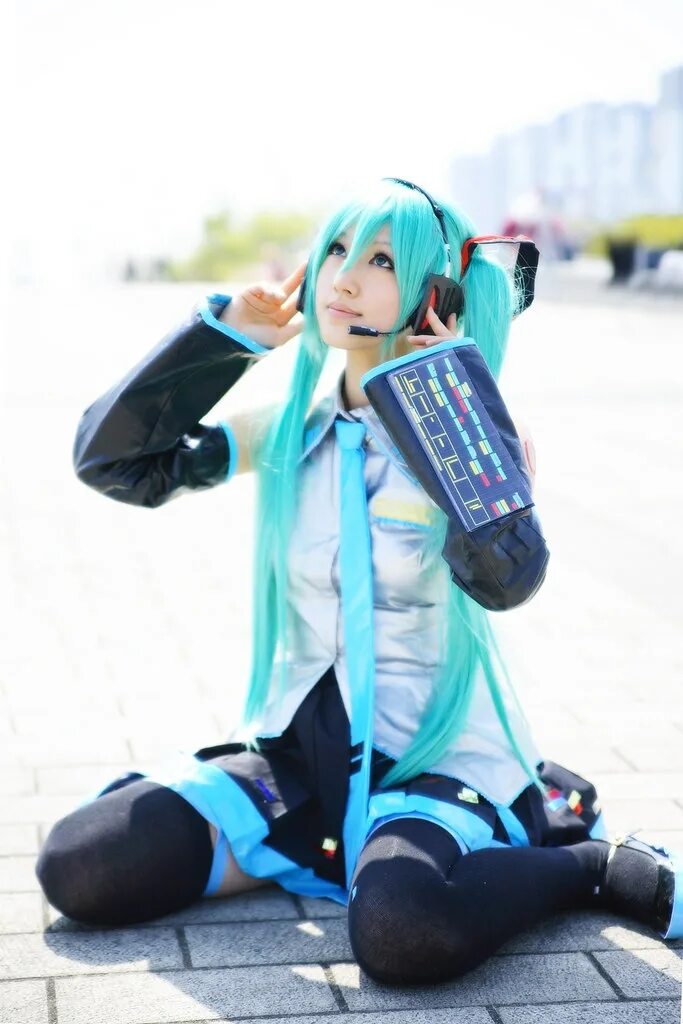 Hatsune miku cosplay. Мику косплей. Яндере Мику косплей. Кека Эден косплей. Saya cosplayer Miku.