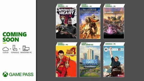 Game pass игры список 2023