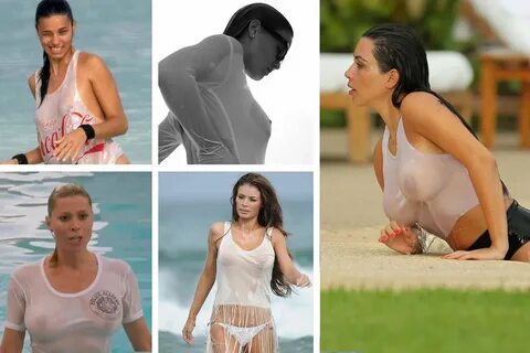 The Sun Wet t shirt, Celebs, Celebrities