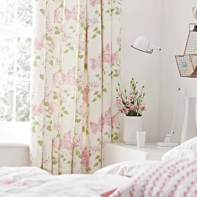 Catherine Lansfield Wild Poppies Eyelet Curtains in 2019 Curtains, Curtains dune