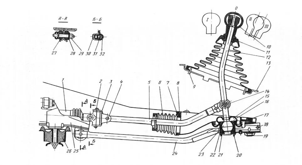 схема механизма переключения передач кпп. механизм управления кпп. механизм управления кпп. тросовый привод кпп маз. привод управления механизмом переключения передач камаз 6520.
