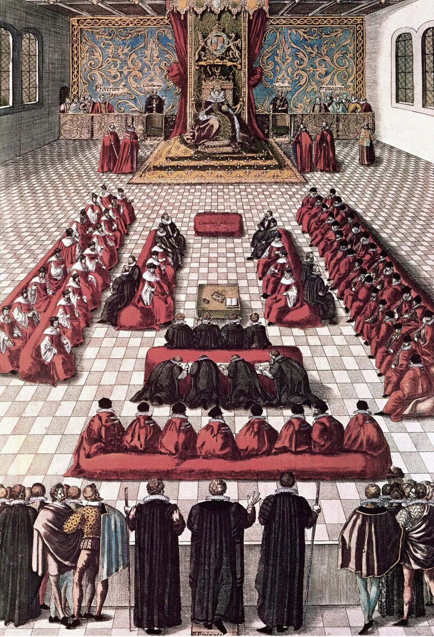В каком году первый парламент англии. Английский парламент 1265. Парламент в Англии 16-17 века. Палата лордов Великобритании 17 век. Первый парламент в Англии 1265.