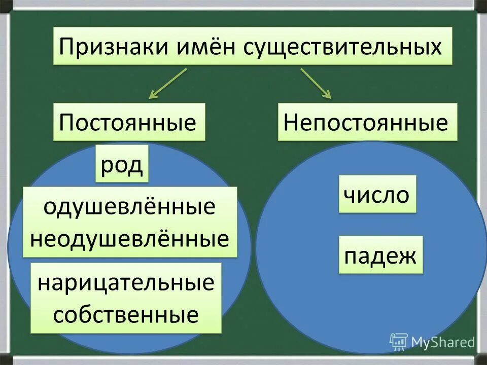 Среди постоянных существительных нет