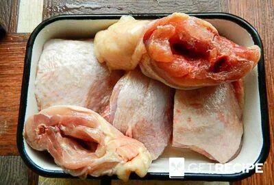 Фаршированные бедра курицы без кости в духовке
