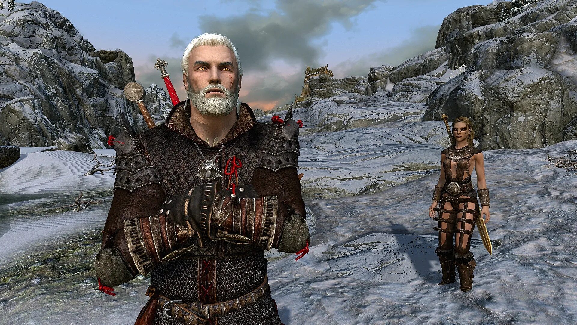 Skyrim мод ведьмак. Скайрим ведьмак. скайрим мод ведьмак. скайрим прически из ведьмака. скайрим мод на персонажей из ведьмака.