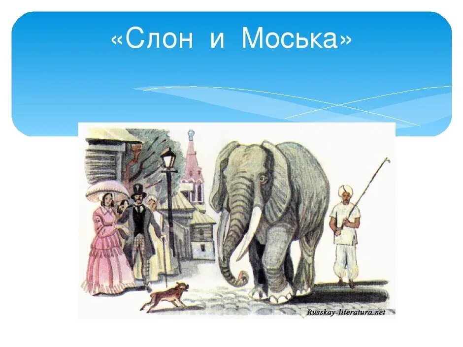 Иллюстрация к басне Крылова слон и моська. Басня Крылова слон и моська.