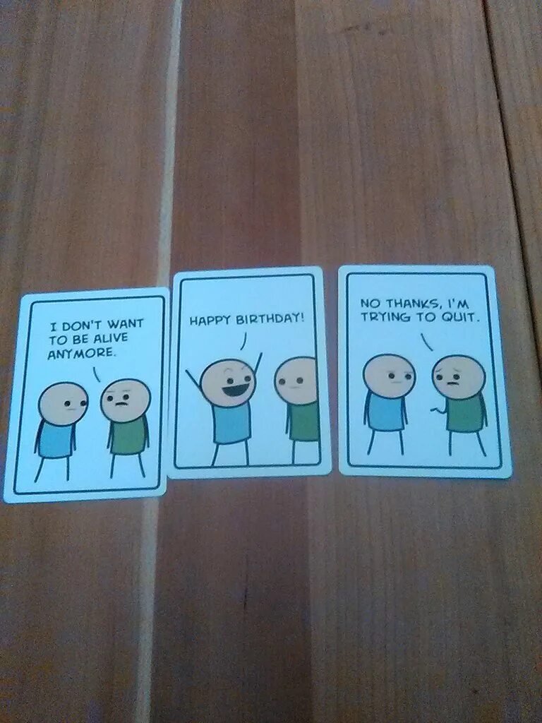 Joking hazard. I quit смешные картинки. Happy game meme. Joking Hazard правила на русском.