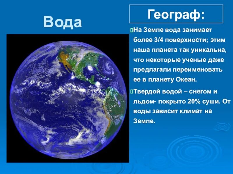 Сколько процентов покрыто водой. Вода на земле. Вода на земле земли. Земля для презентации. Земля покрыта водой.