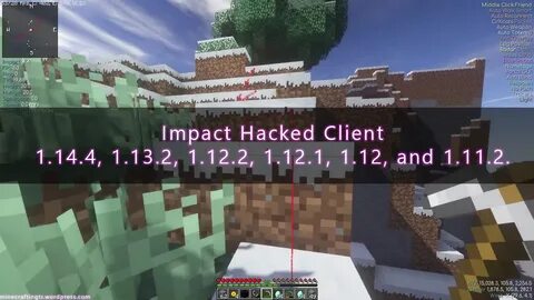 Impact minecraft