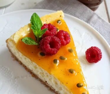 Чизкейк маракуйя