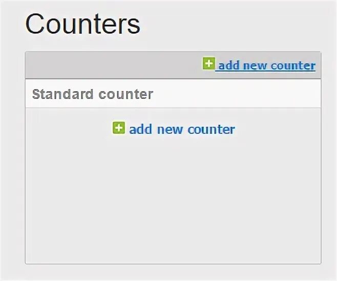 Counter add