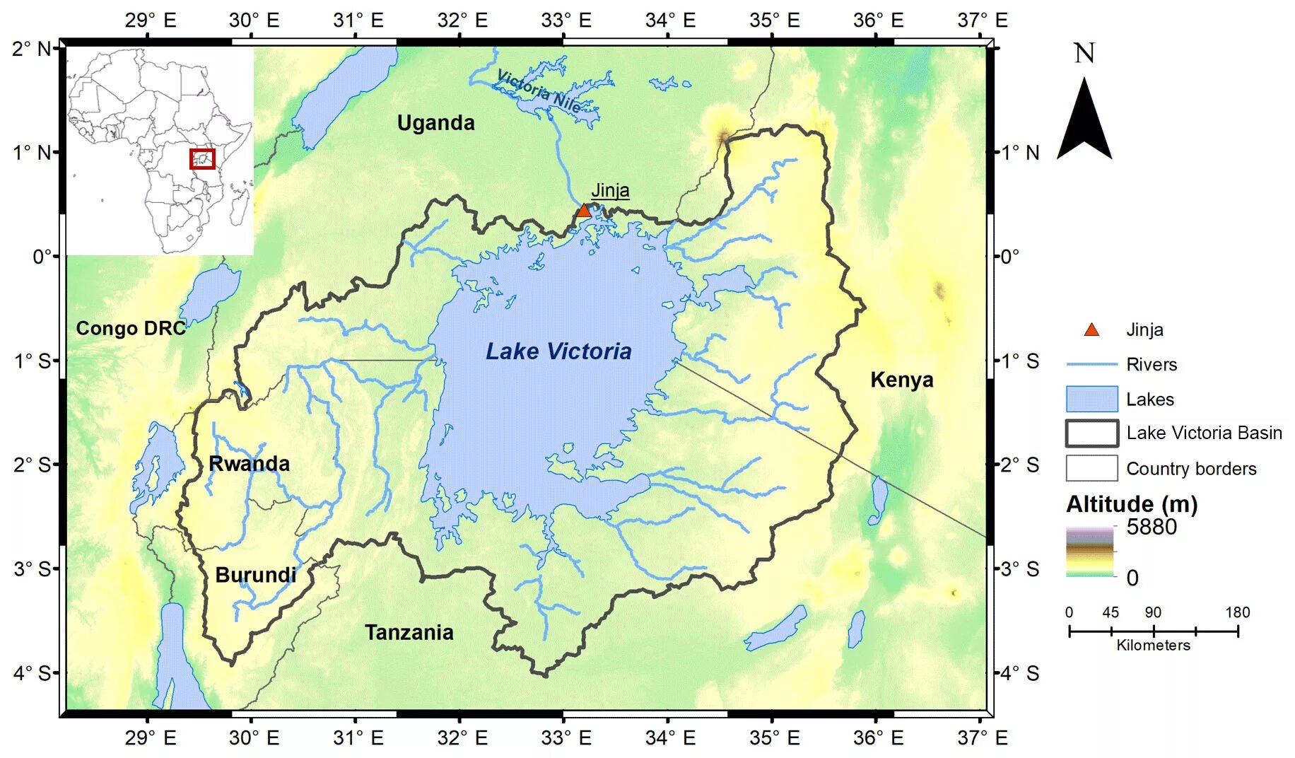 Озера виктория и чад на карте Geographic Map of Uganda and Lake Victoria Stock Image Image of east, geograph