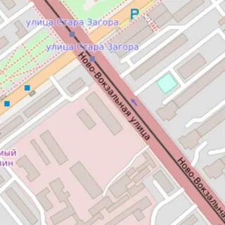 Нововокзальная самара на карте