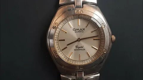 Omax quartz crystal часы