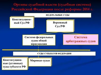 Ветвь власти представленная судами