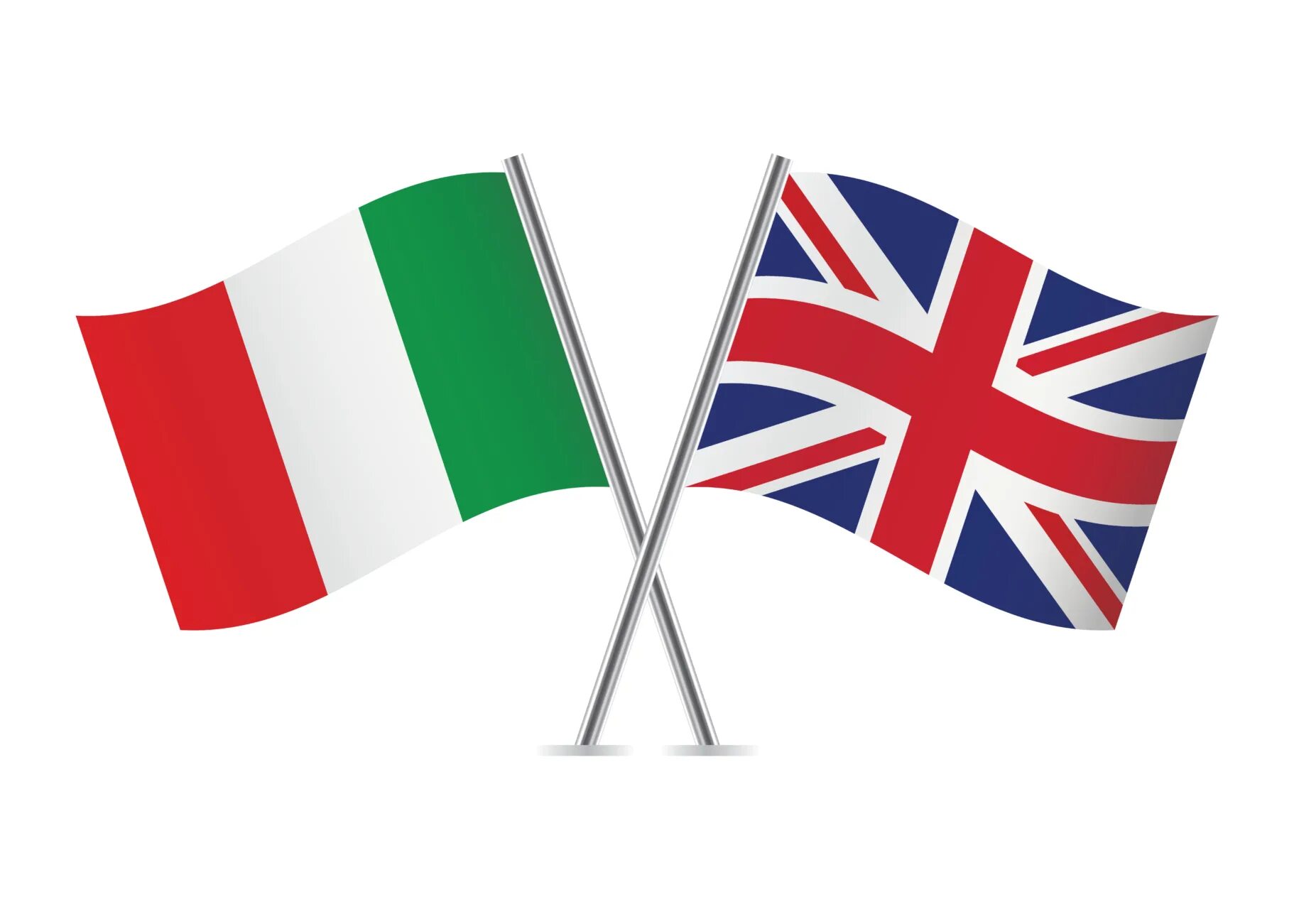 Государственные языки английский и французский. Италия Британия. Английский итальянский. Флаг Великобритании. Англия Италия флаги.