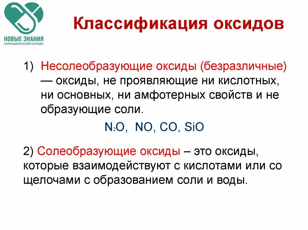 Основные оксиды sro. Основные оксиды амфотерные несолеобразующие. Оксиды основные амфотерные и кислотные несолеобразующие. Несолеобразующие оксиды химия 8 класс. Классификация оксидов несолеобразующие оксиды.