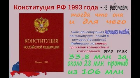 Новые положения конституции 1993