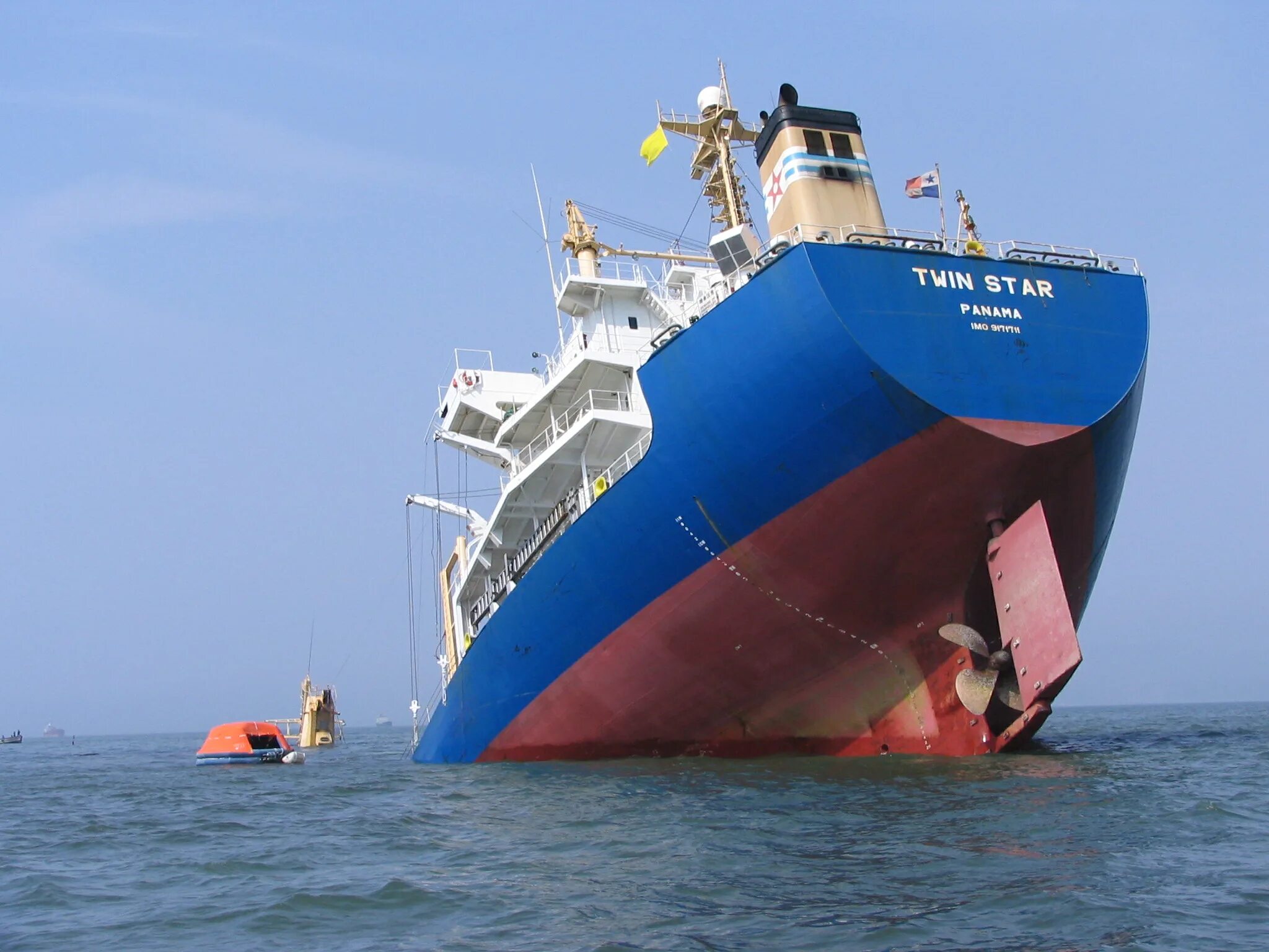 Sinking ships