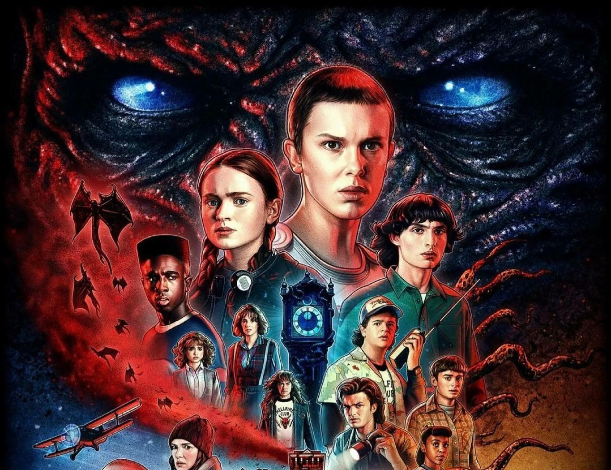 Stranger things 4 poster.