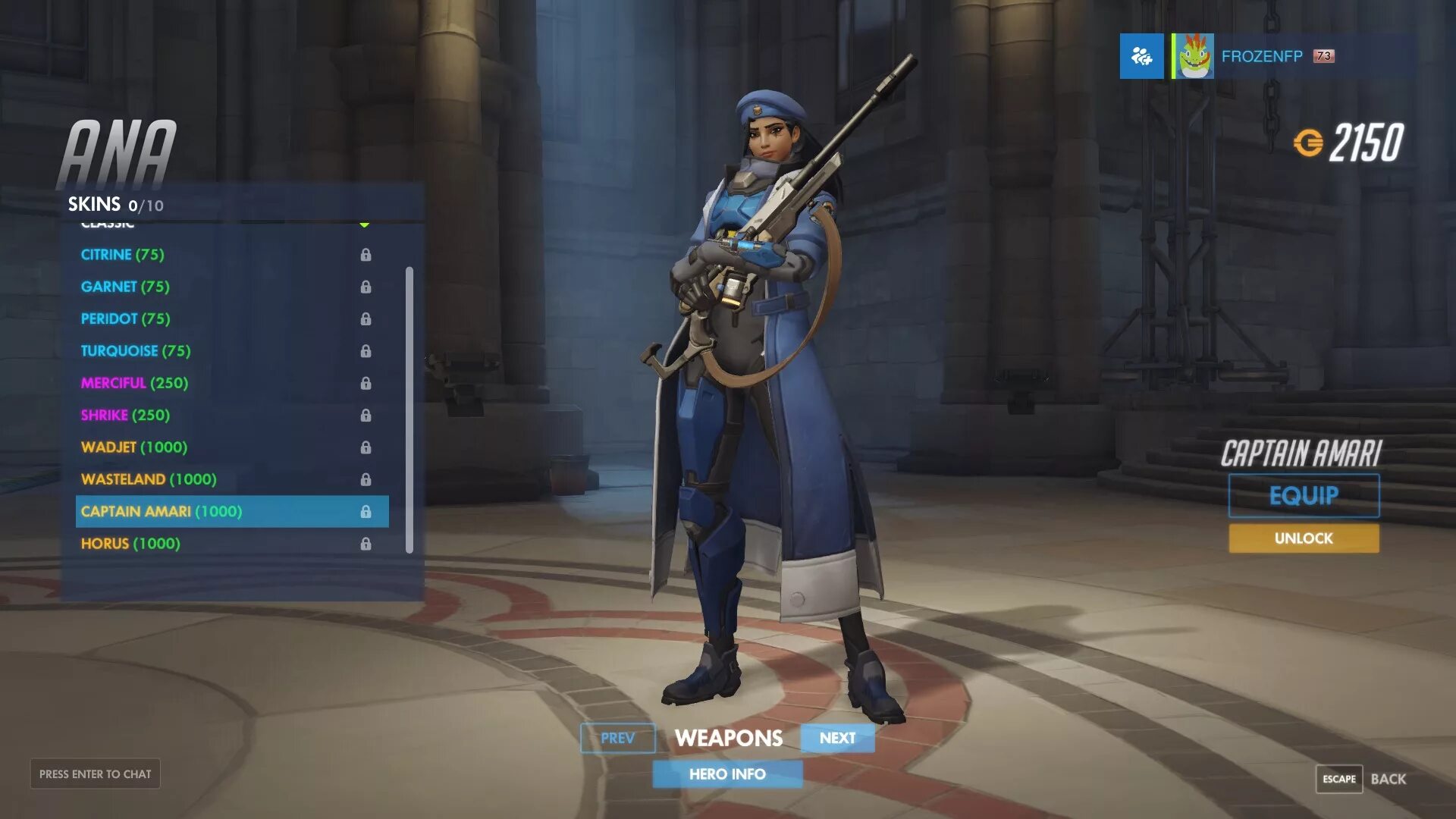 Ana screen