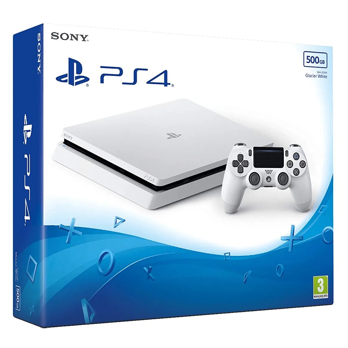 Купить ps4 на русском языке. Игровая приставка Sony PLAYSTATION 4 Slim. PLAYSTATION 4 Slim 500gb. Sony PLAYSTATION 4 Slim 500gb белая. Приставка игровая Sony ps4 Slim.