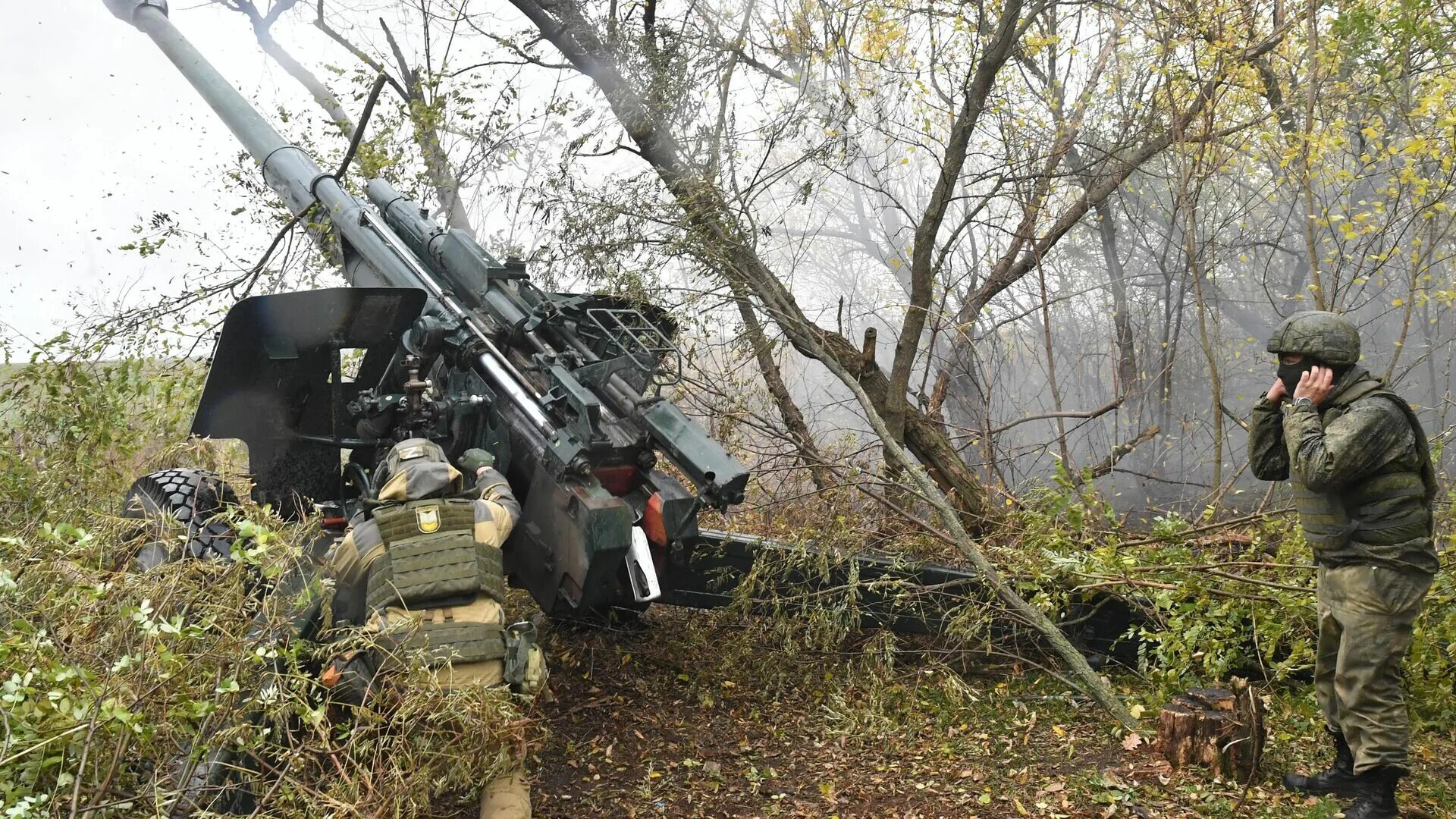 Артиллерия ВСУ. Русские артиллеристы. Гаубицы России на Украине. Военная операция запорожская область