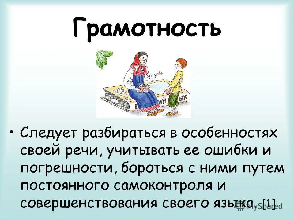 Ошибки в речи учителя