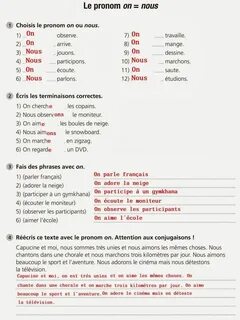 Fais des phrases