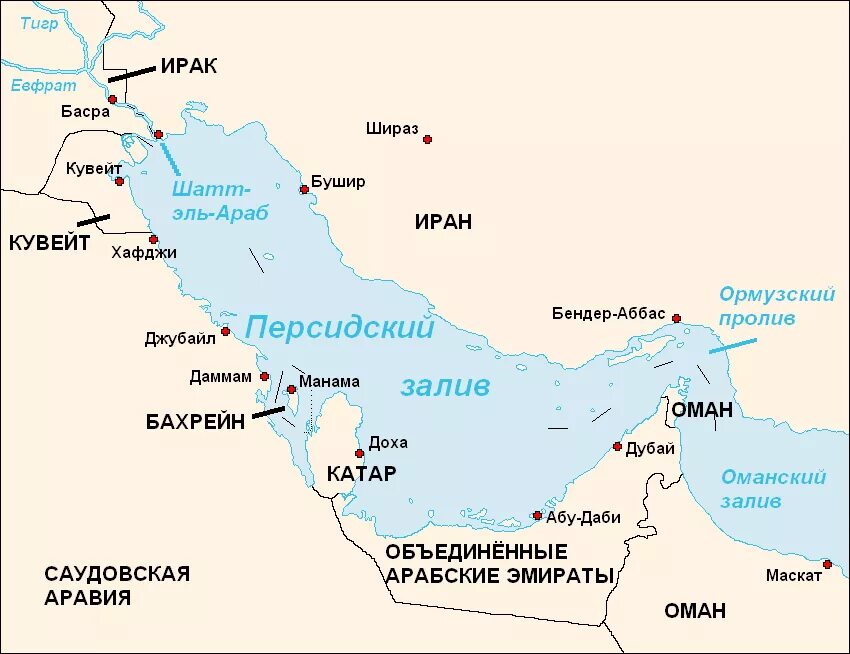 Страны персидского залива нефть. Государства Персидского залива на карте. Расположение Персидского залива на карте. Иран персидский залив.