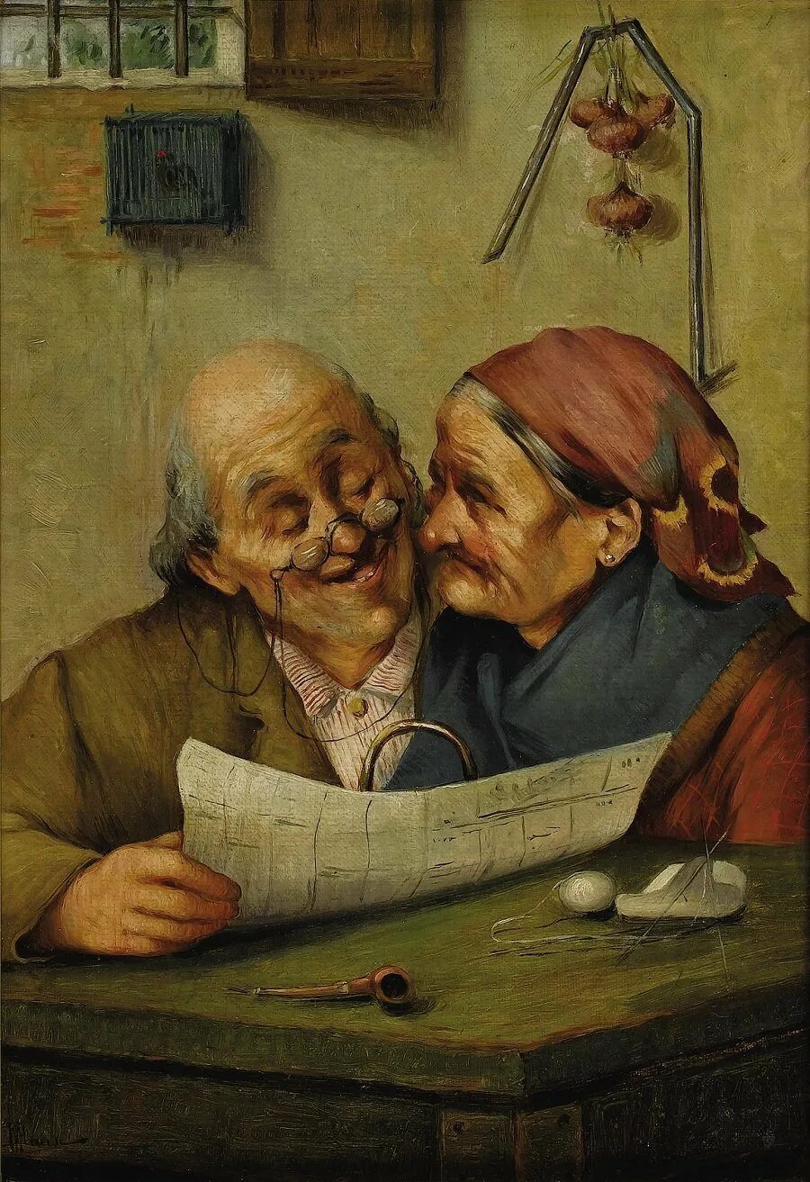 Картина возраст. "Счастливая пара" (Клаудио Ринальди). Бабушка и дедушка. Картина старость. Картина бабушка и дедушка.