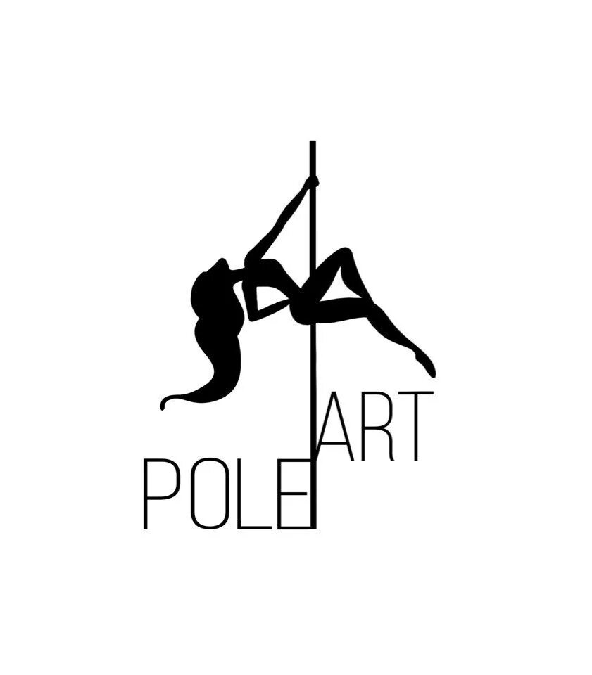 Pole art. Pole Art Екатеринбург. Девушка на пилоне. Студия танцев Екатеринбург. Логотип студии танца черно-белая картинка.