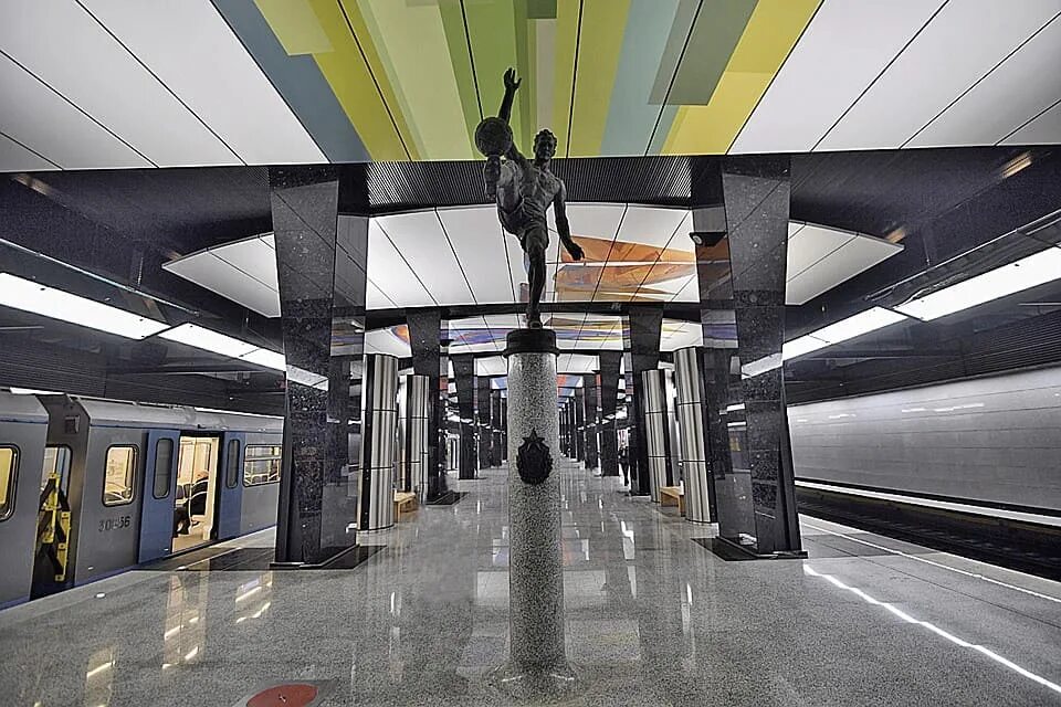 Станция метро цска москва