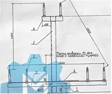 Траверса м-8 чертеж. Траверса м4.