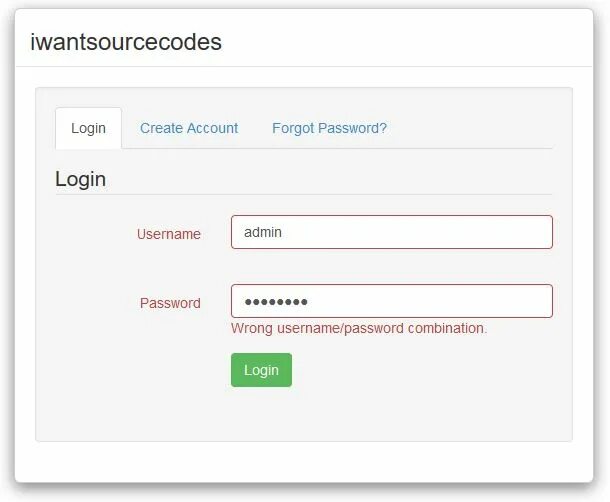 Wrong username or password. Password is wrong. Username or password is Incorrect. Register or login foto.