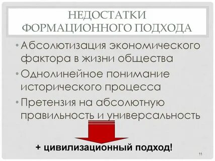 Что такое формационный подход