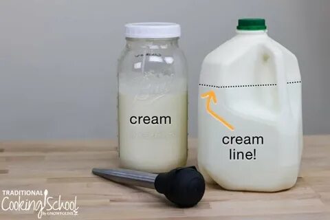 Raw cream