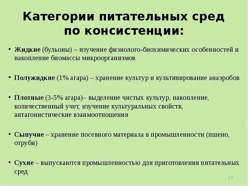 Классификация питательных сред бактерий. Классификация питательных сред микробиология. Классификация питательных сред по консистенции микробиология. Классификация питательных сред схема.