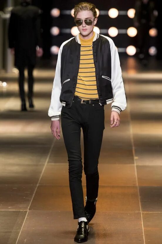 S laurent. Ив сен лоран показ мужской. saint laurent paris бомбер. сен лоран одежда мужская. ysl мужской показ.