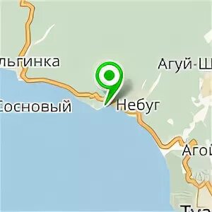 Небуг карта с улицами. Небуг карта с улицами