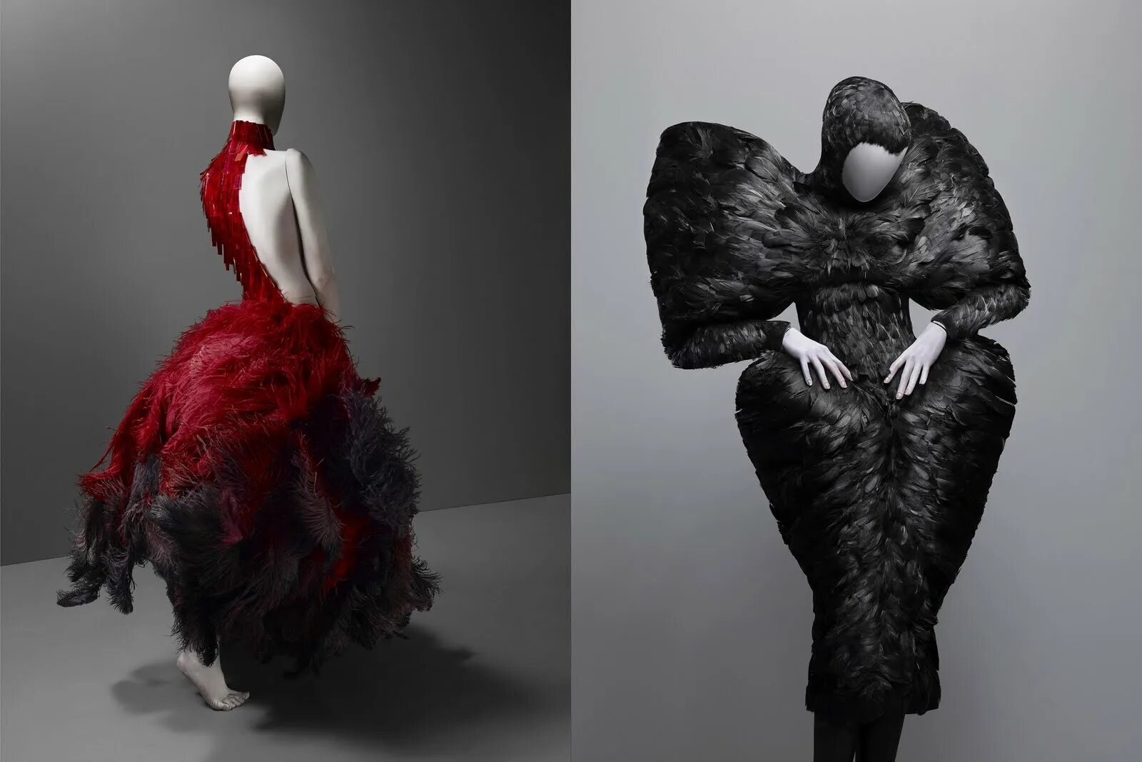 Маквин мода. Alexander MCQUEEN коллекция 2023.