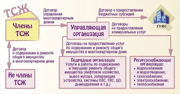 Схема управления многоквартирным домом ТСЖ. Управление ТСЖ В многоквартирном доме. Договор управления многоквартирным домом с управляющей. Схема организации управления ТСЖ. Управление многоквартирным домом кооперативом