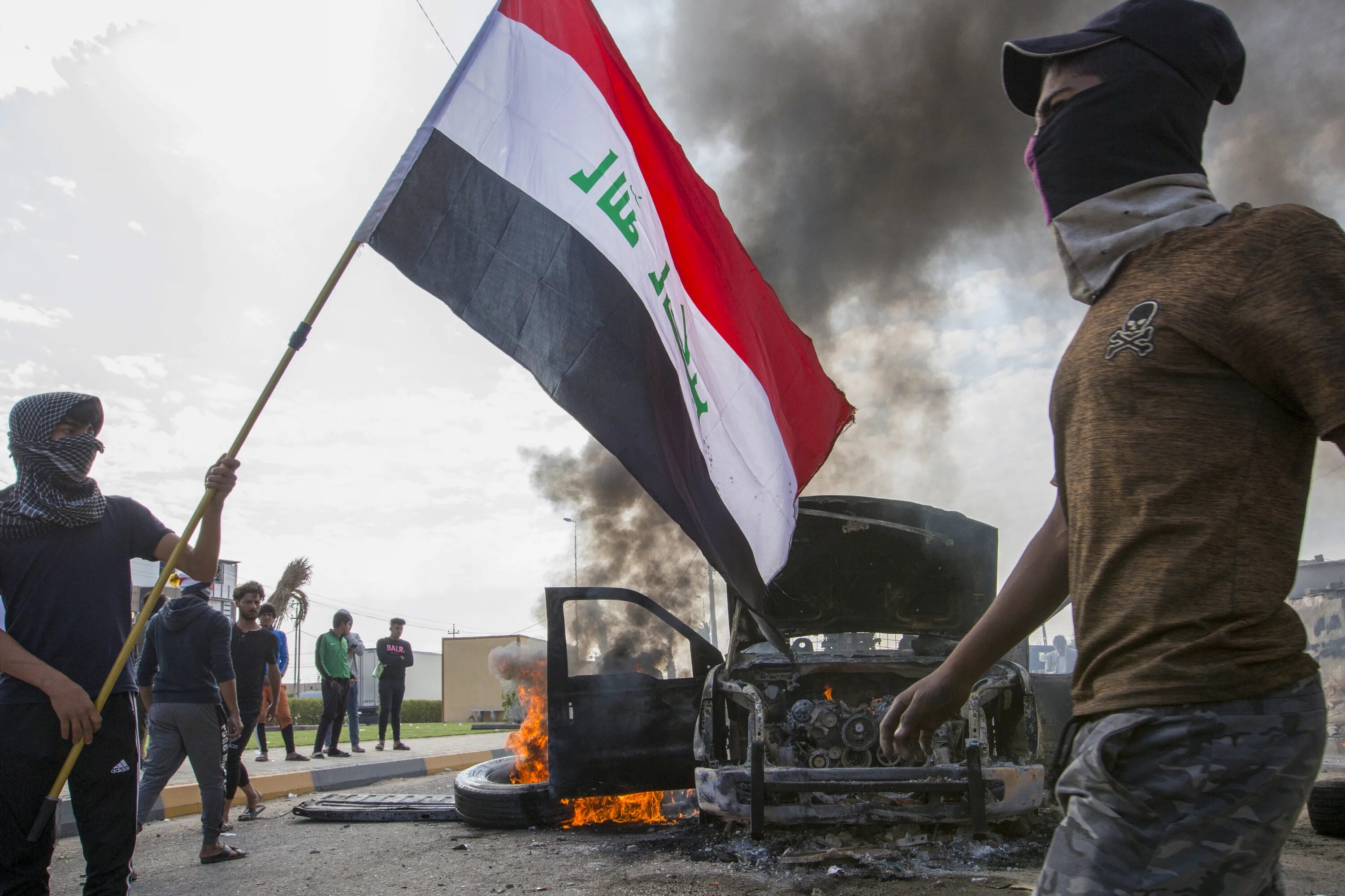 Операция иракская Свобода. Протесты против вайны в Ираке.