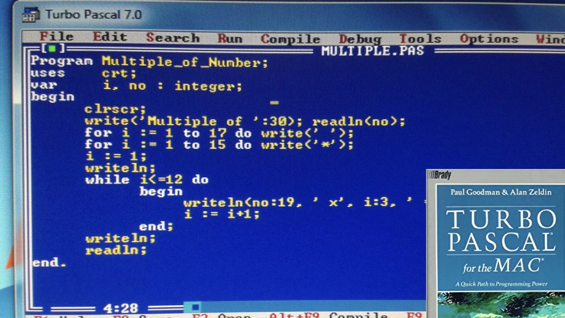 Турбо Паскаль. Pascal код. Программа турбо Паскаль. Программный код Паскаль.