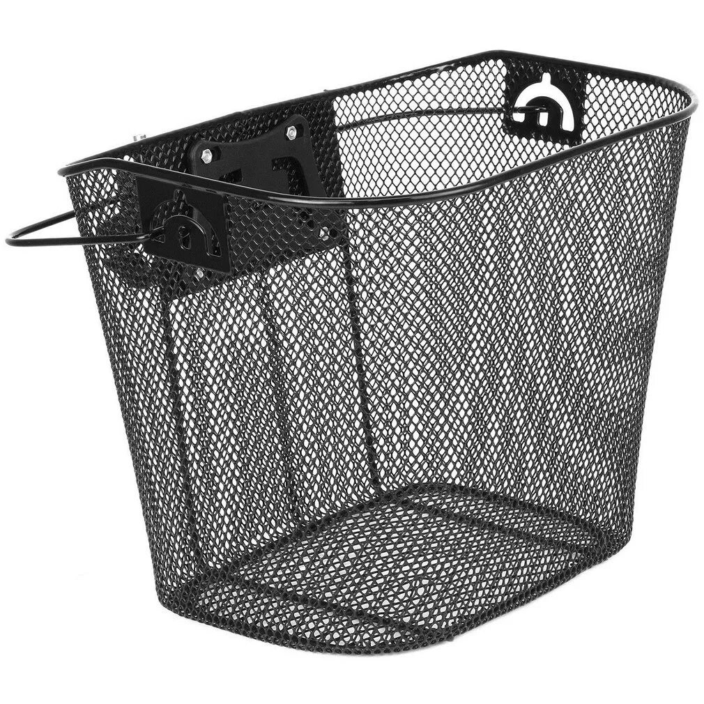 Корзина металлическая. Mesh Basket сетчатая корзина. Велосипедная корзина, Bicycle Basket. Корзина металлическая сетчатая для велосипеда. Стальная корзина для велосипеда.