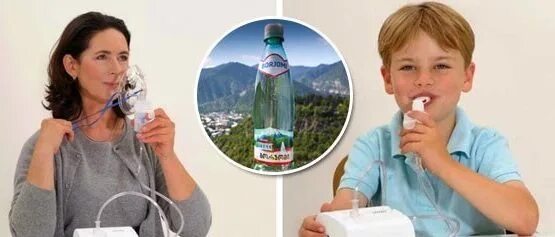 Можно ли дышать минералкой через небулайзер. Ингаляция минеральной водой боржоми. минеральная вода для ингаляций. минералка для ингаляций небулайзером. ингаляции с минералкой в небулайзере.