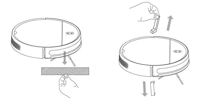 Как подключить робот пылесос xiaomi vacuum mop. Xiaomi Vacuum Mop 2 крышка отсека резинка.