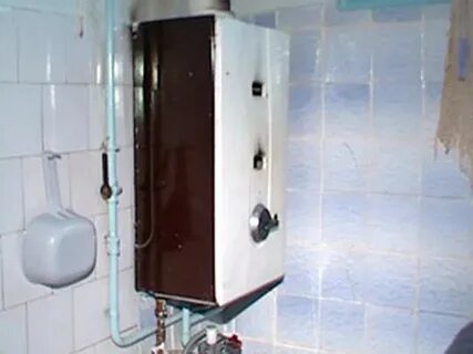 Газовая колонка в ванне