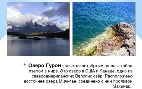 Гурон соленое или пресное